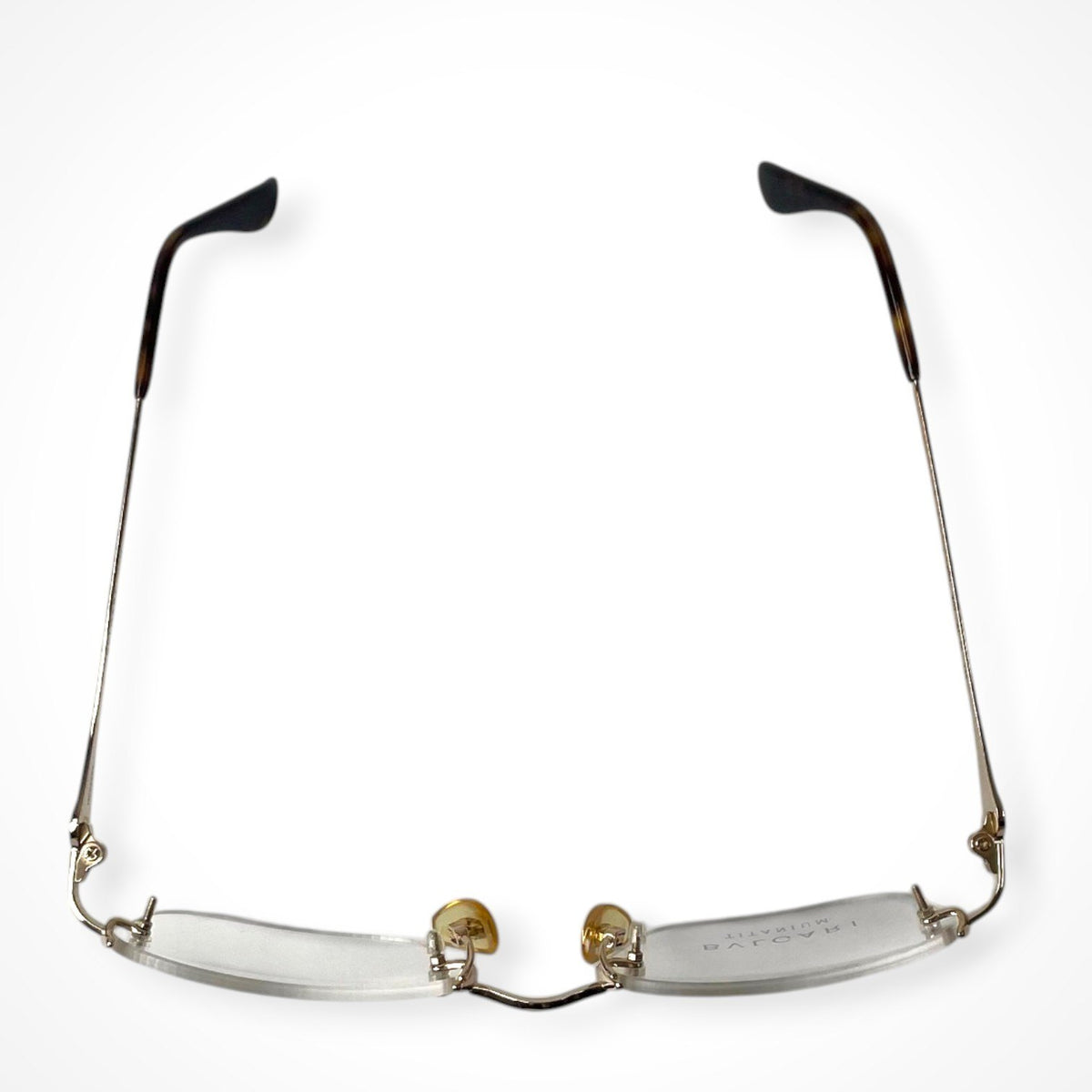 BVLGARI / オニキス リムレスアイウェア デモレンズ入り 参考定価：75,000程度 SIZE:51-20 135