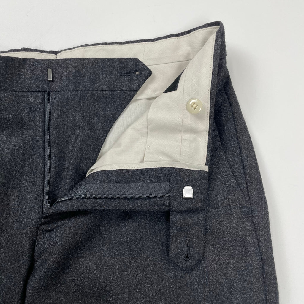 green label relaxing グリーンレーベル リラクシング / CANONICOフラノ2ピース セットアップ グレー 参考定価：45,000+tax SIZE:S程度