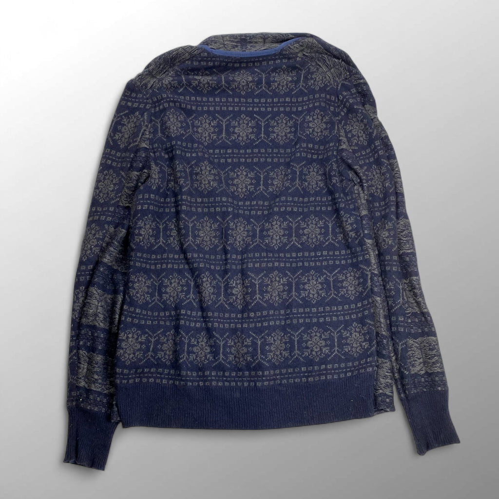 2010年 sacai サカイ / ノルディック カーディガン ニットジャケット 参考定価：45,000程度 SIZE:1