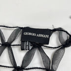 GIORGIO ARMANI / メッシュデザインショール 参考定価：85,000程度