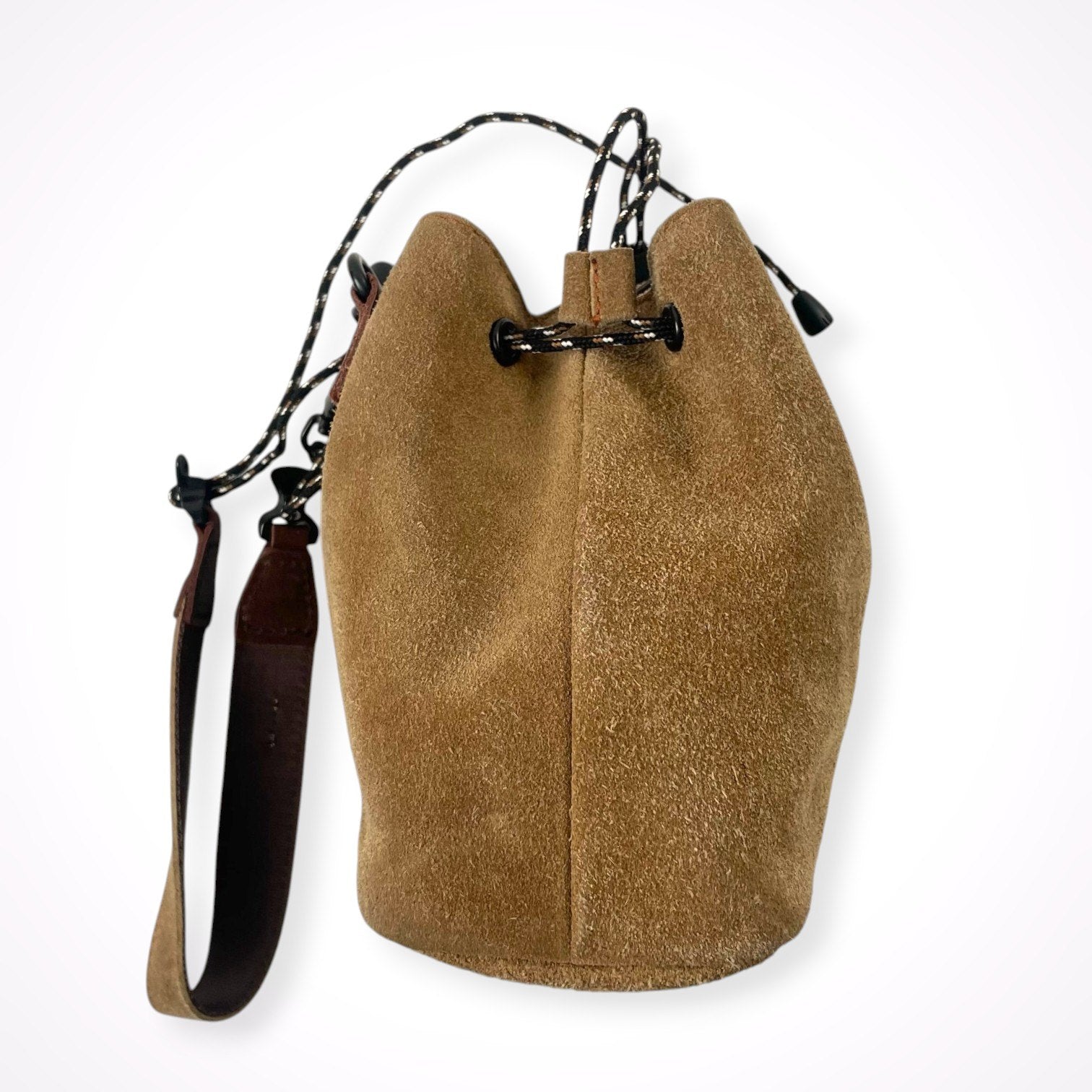 AS2OV / ウォータープルーフ スウェード巾着バッグ 参考定価：13,000+tax