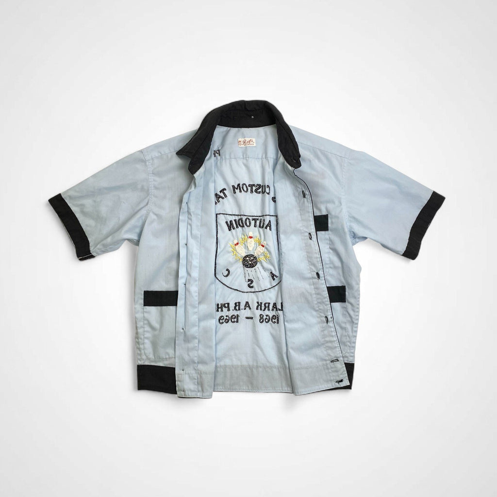 60s VINTAGE ヴィンテージ / ヴィンテージボーリングシャツ SIZE：S程度