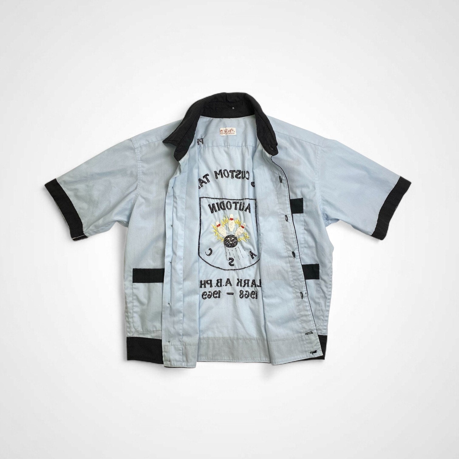 60s VINTAGE ヴィンテージ / ヴィンテージボーリングシャツ SIZE：S程度