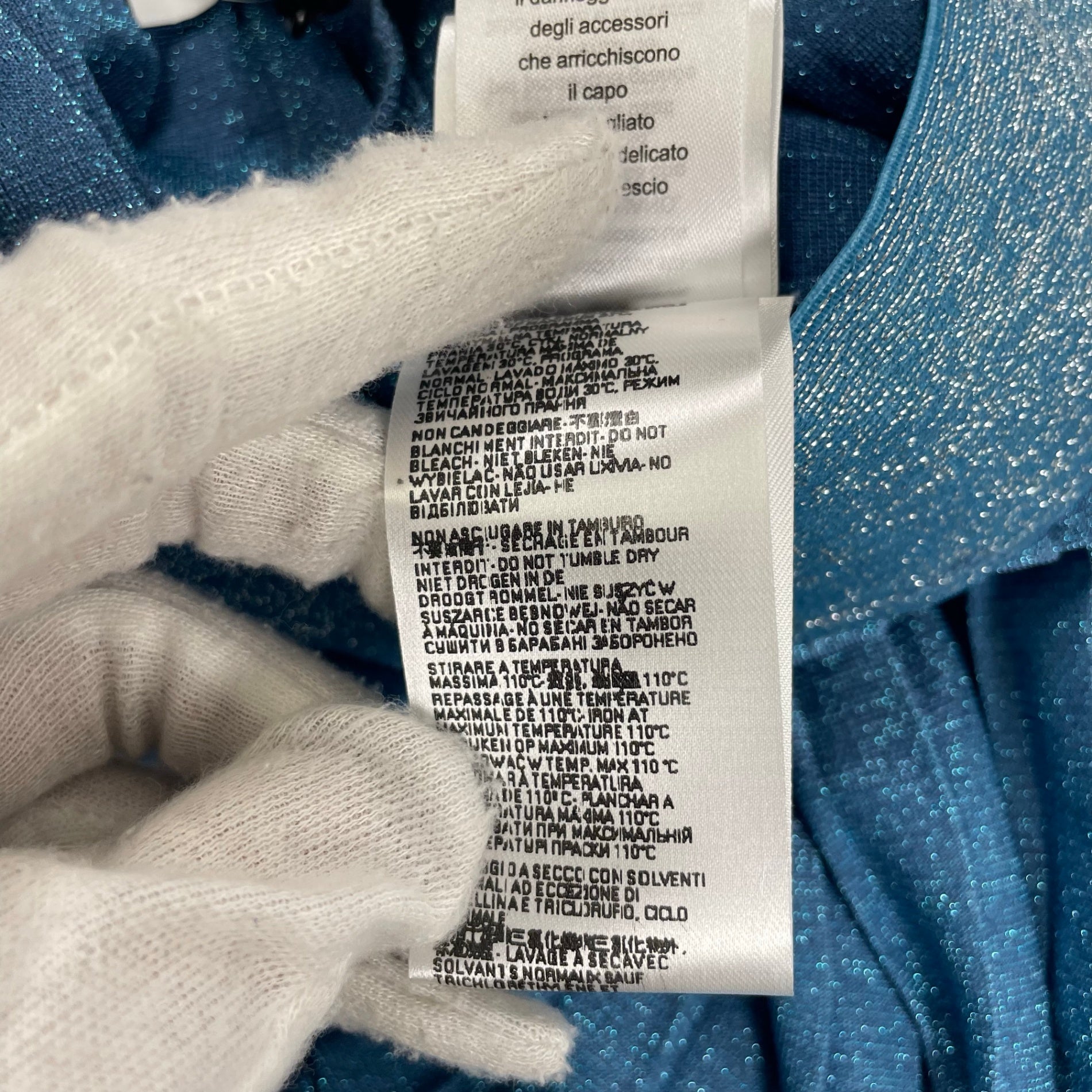 FLY GIRL フライガール / プリーツラメワイドパンツ 参考定価：39,000+tax SIZE：S