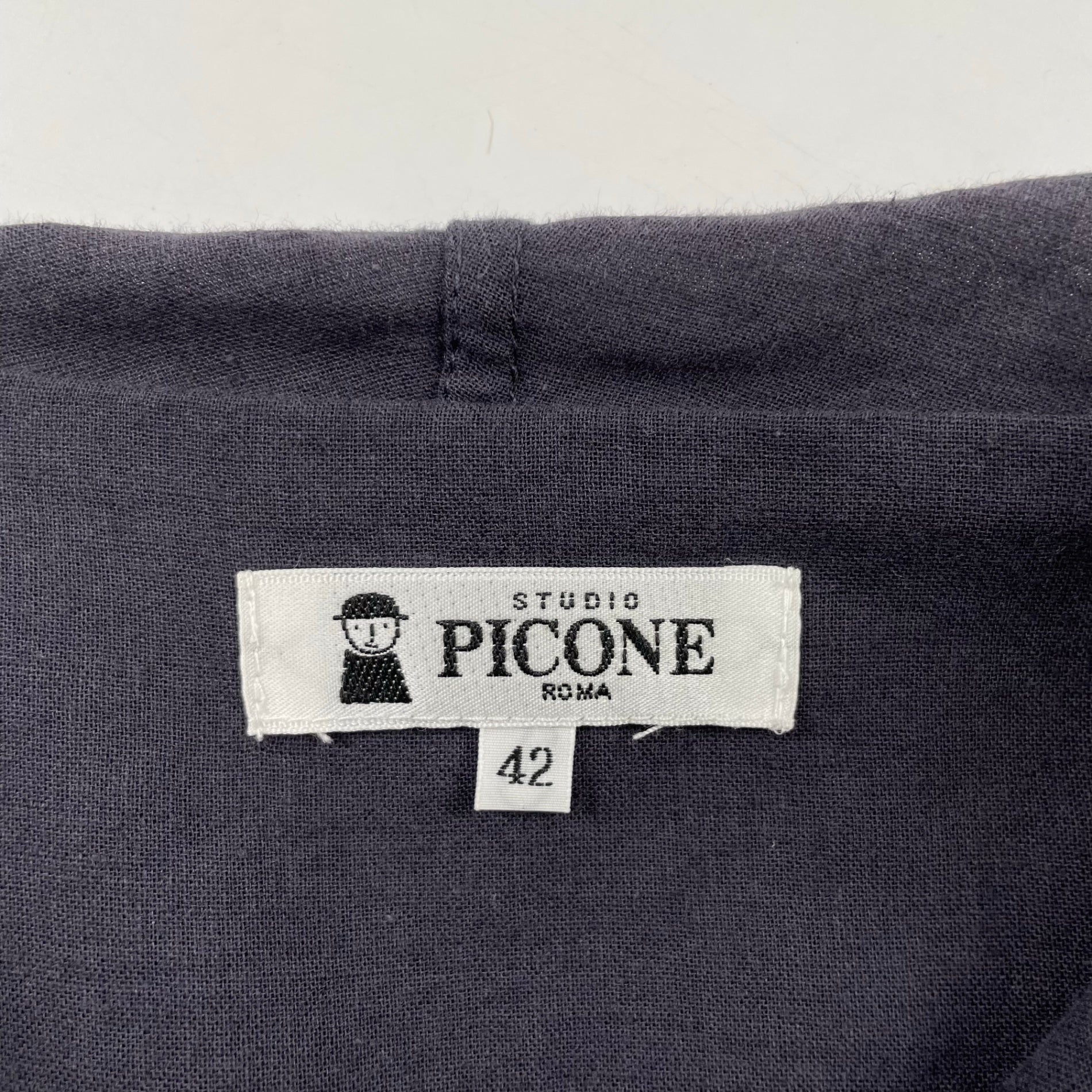PICONE / リネンシャツワンピース 参考定価：40,000程度 SIZE：42