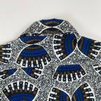 monkey time × moyan africa / コラボ AFRICAN SHIRT 参考定価：15,300+tax SIZE:S(L程度)