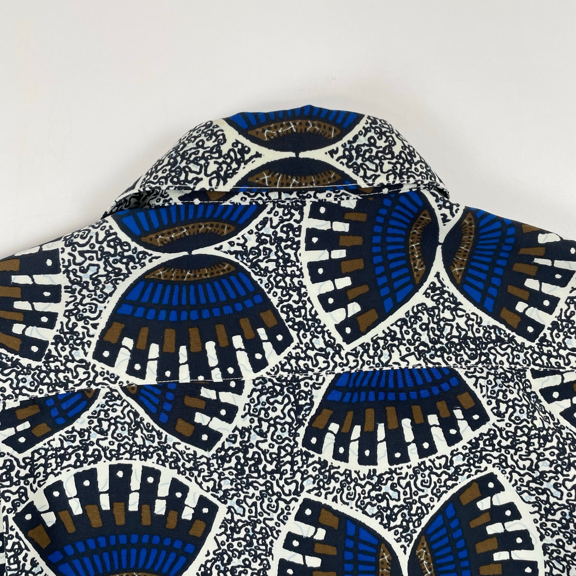 monkey time × moyan africa / コラボ AFRICAN SHIRT 参考定価：15,300+tax SIZE:S(L程度)