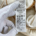 AURALEE / ORGANIC COTTON SLUB DUCK WIDE PANTS 参考定価：24,000+tax SIZE：34