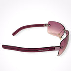GIORGIO ARMANI / リムレスサングラス 参考定価：58,000程度 SIZE:70□14 115
