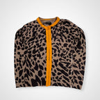 ESCADA エスカーダ / シルクMIXレオパードアンサンブル 参考定価：80,000程度 SIZE：S