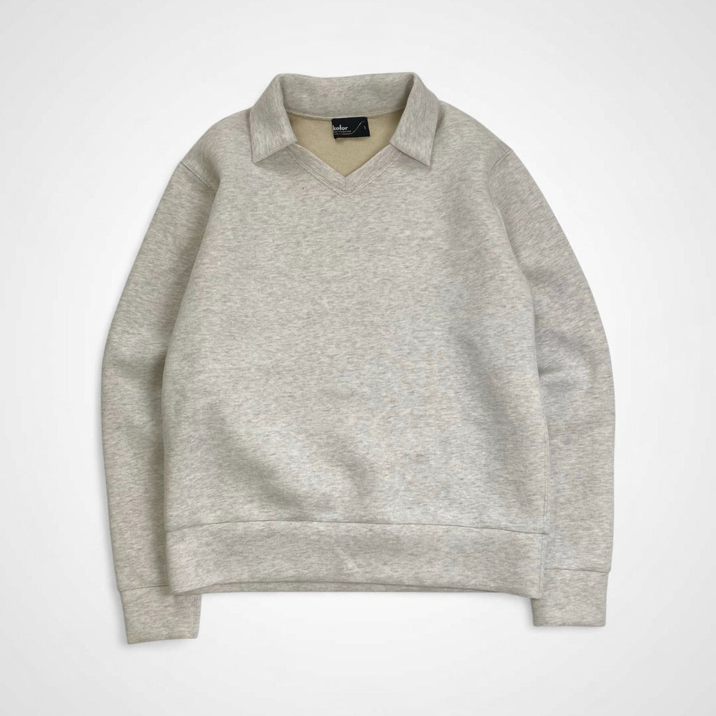 kolor カラー / ダンボールニット ライトスキッパースウェット 参考定価：35,000程度 SIZE:1