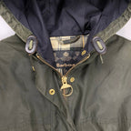 BARBOUR バブアー / LADIES WAX DURHAM オリーブ タータンチェック SIZE:38(M程度)