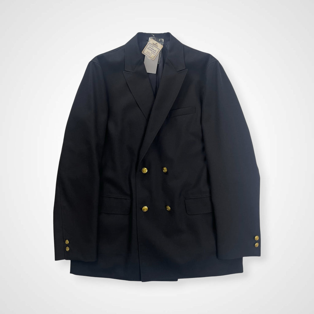 BEAMS PLUS ビームスプラス / 4B Double Breasted Blazer Wool タグ・替えボタン付 参考定価：45,000+tax SIZE：L