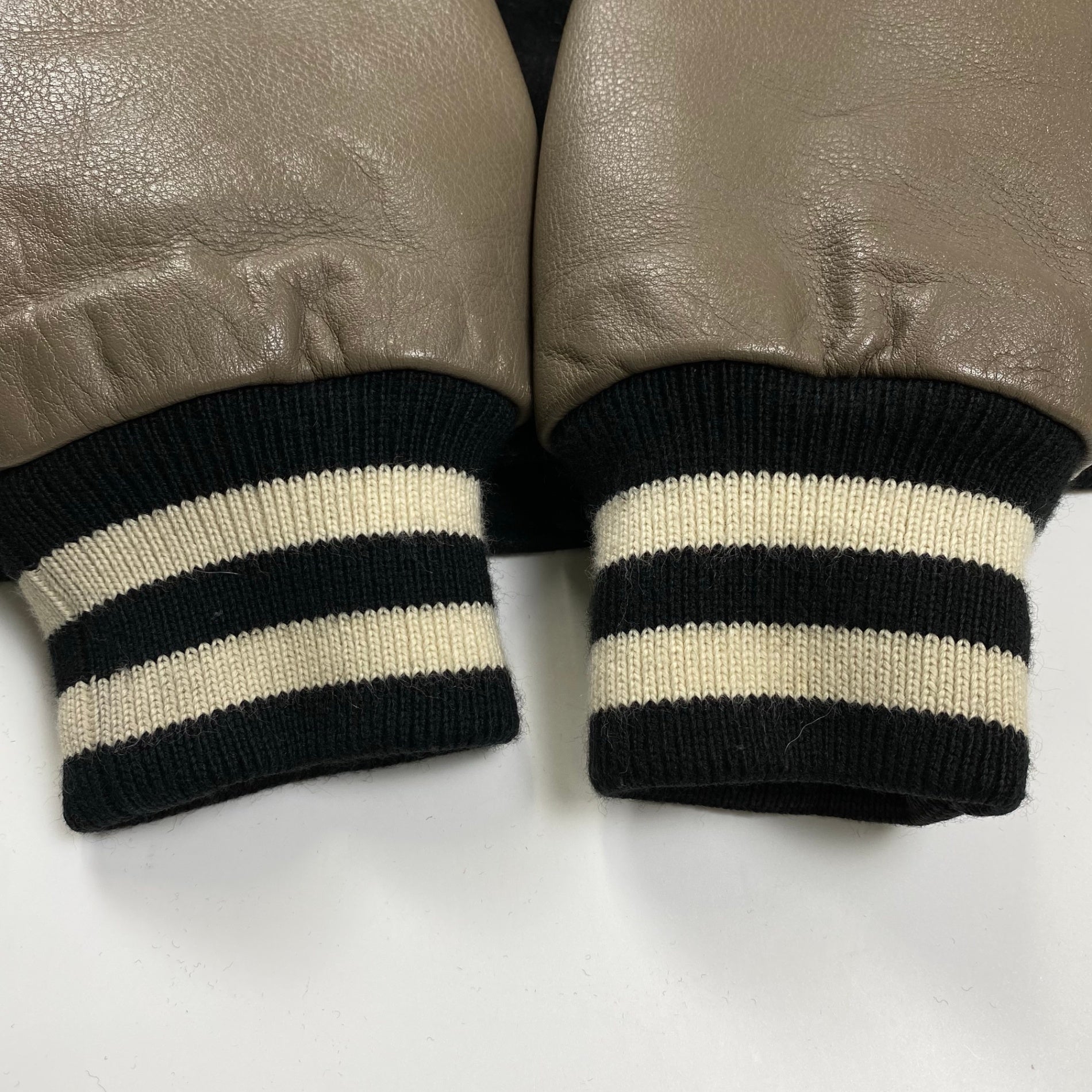 VAN JACKET ヴァン ヂャケット / ヴィンテージスタジャン 背面ロゴ デコレーション SIZE：M