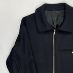 PUBLIC TOKYO パブリックトウキョウ / スーパー140'sメルトンジップブルゾン 参考定価：29,000+tax SIZE:L程度