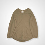 SEMICOUTURE セミクチュール / ラウンドリブロングニット 参考定価：30,000程度 SIZE:S