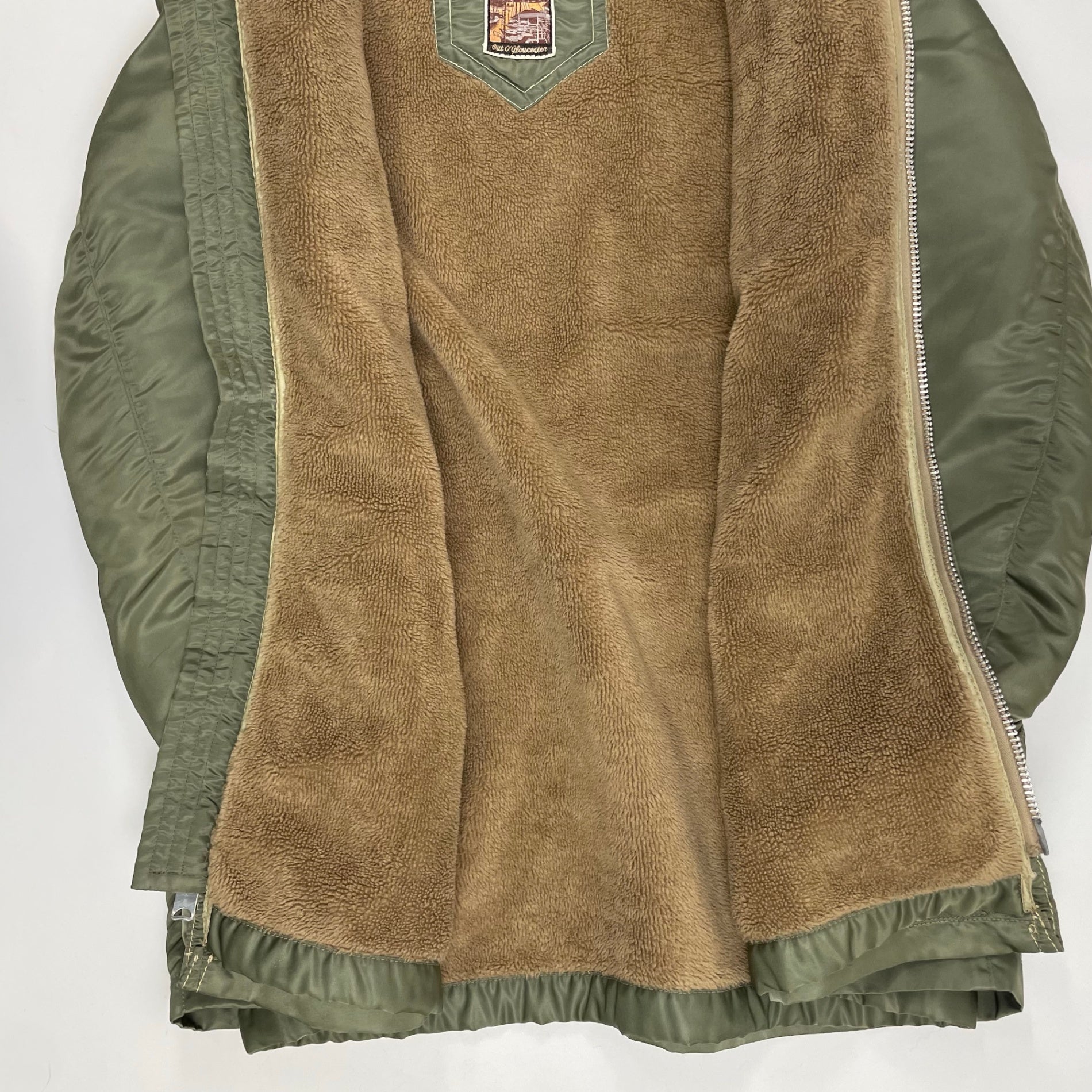 MIGHTY-MAC マイティマック / 7-80s ボアフーデッドジャケット MADE IN USA SIZE:L-XL