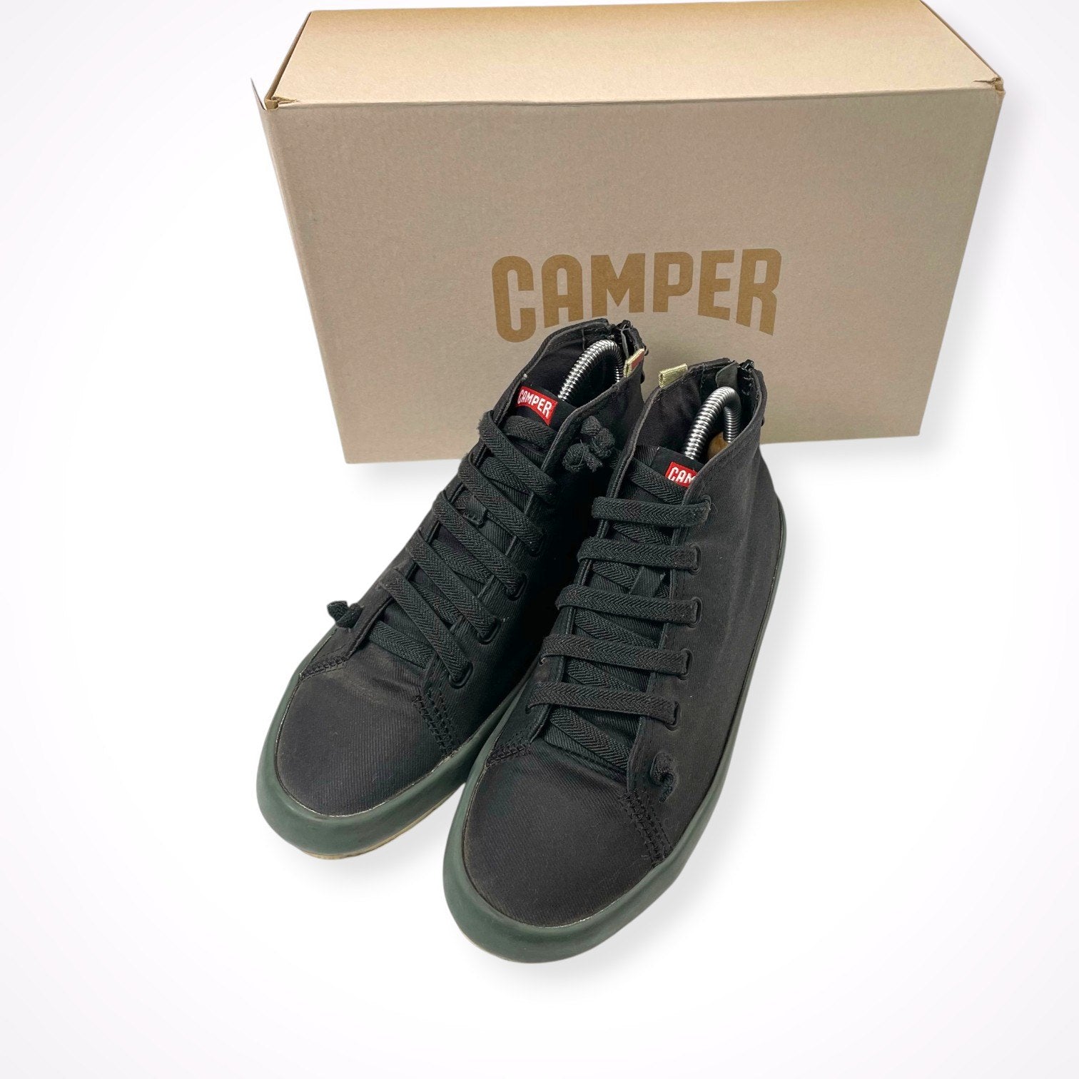 CAMPER / BNE アンクルブーツ コーティングキャンバス SIZE:39