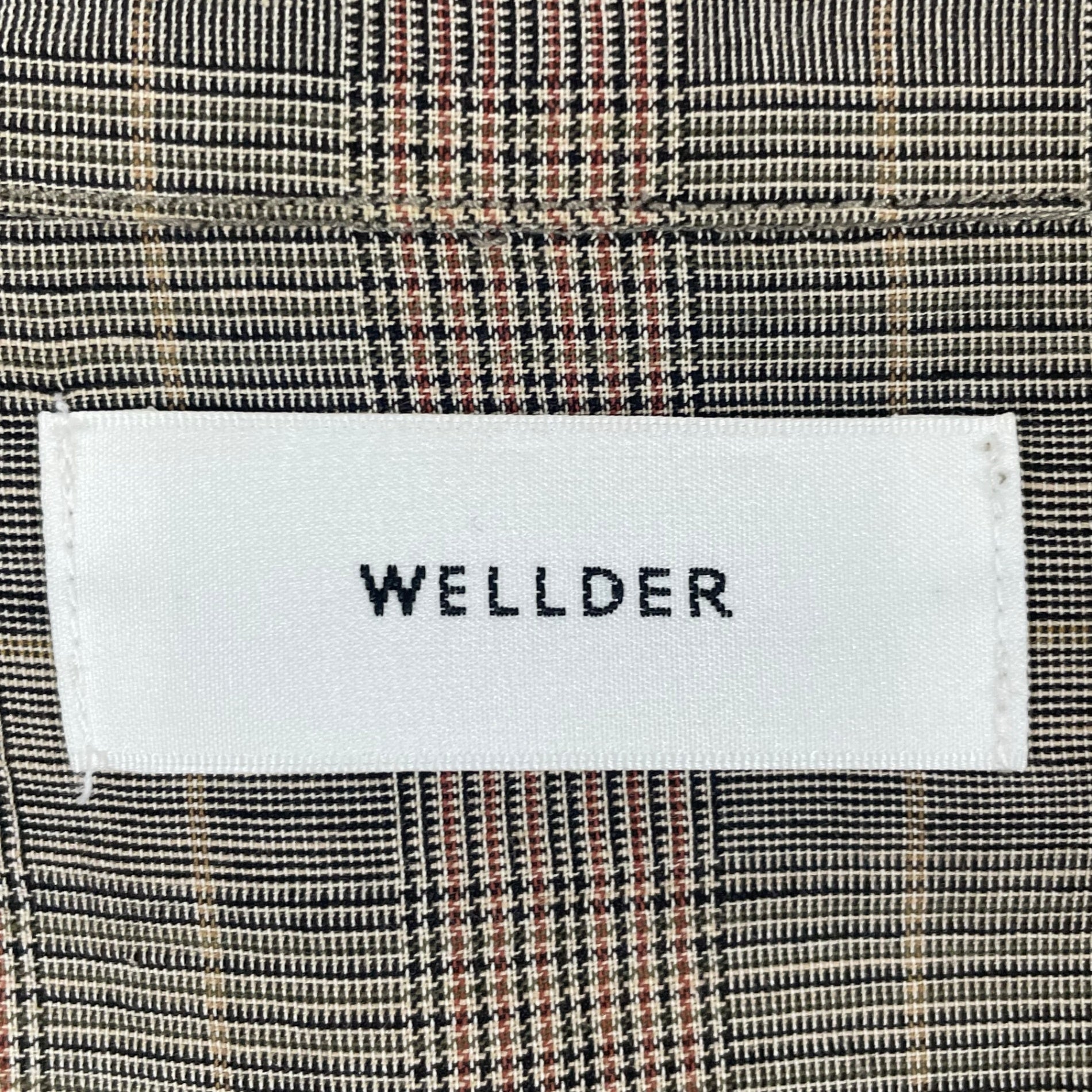 WELLDER / グレンチェック柄 スプリングコート 参考定価：70,000程度 SIZE:3