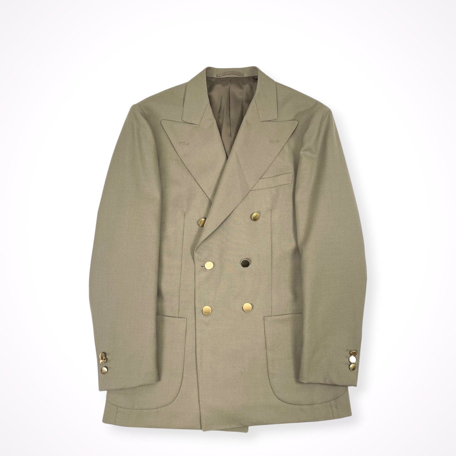 UNITED ARROWS / ブリティッシュウール 6ボタンブレザーセットアップ 参考定価：76,000+tax SIZE:48