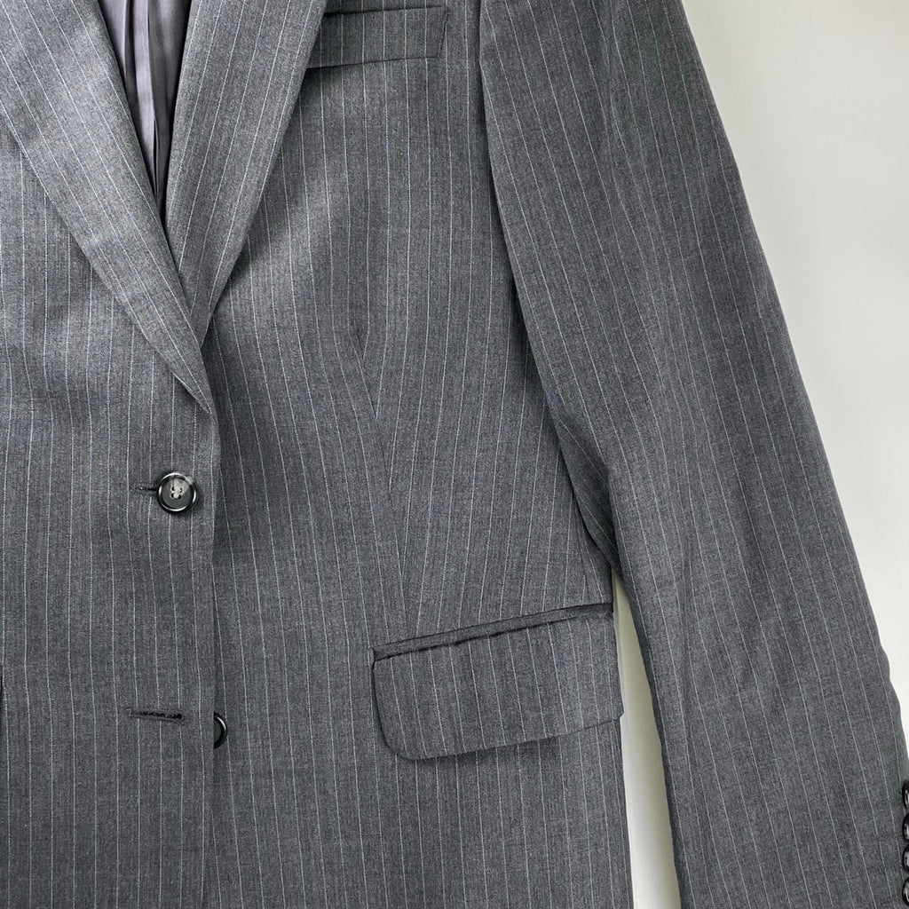 346 Brooks Brothers ブルックスブラザーズ / ストライプ テーラードジャケット レディース SIZE：6（L-XL程度）