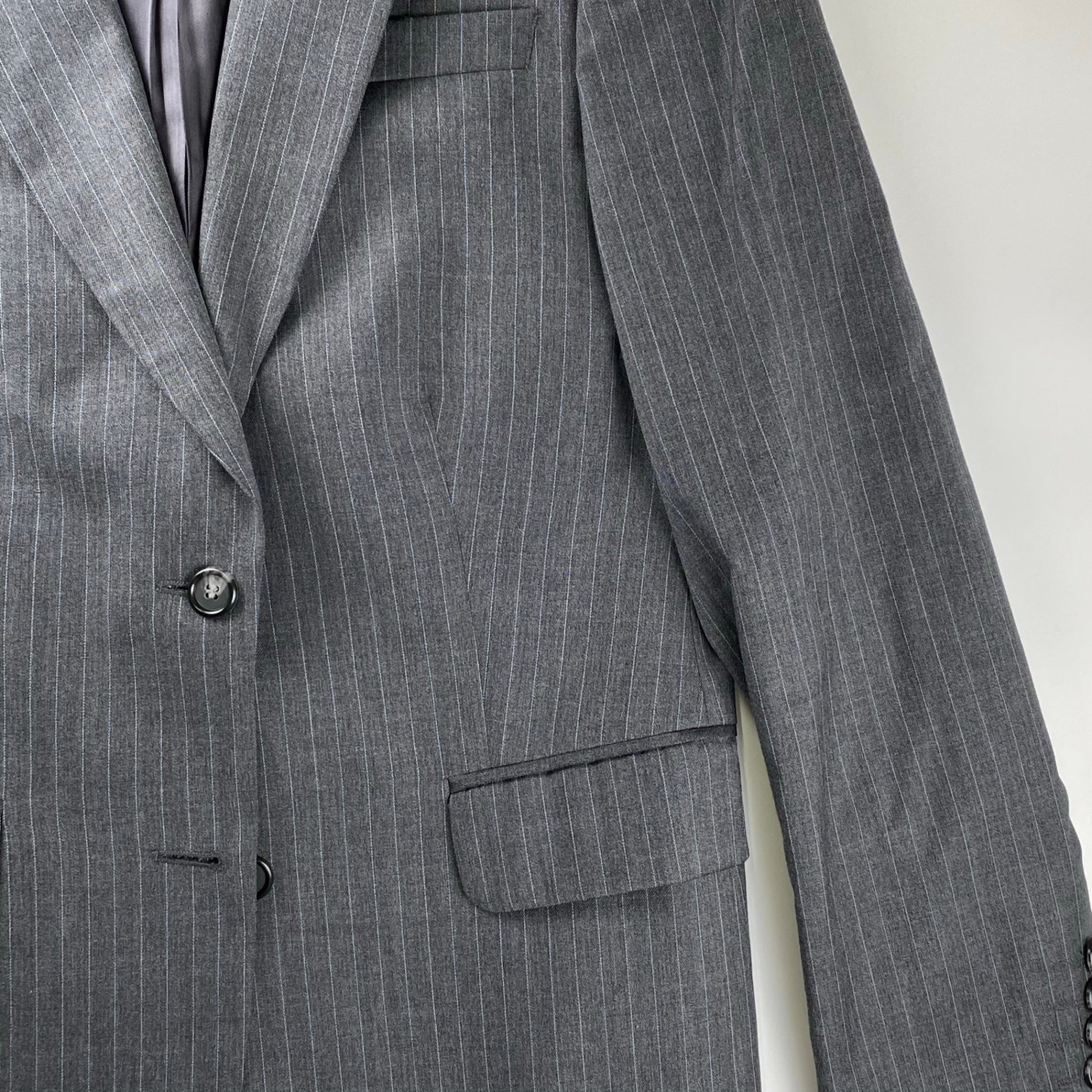 346 Brooks Brothers ブルックスブラザーズ / ストライプ テーラードジャケット レディース SIZE：6（L-XL程度）