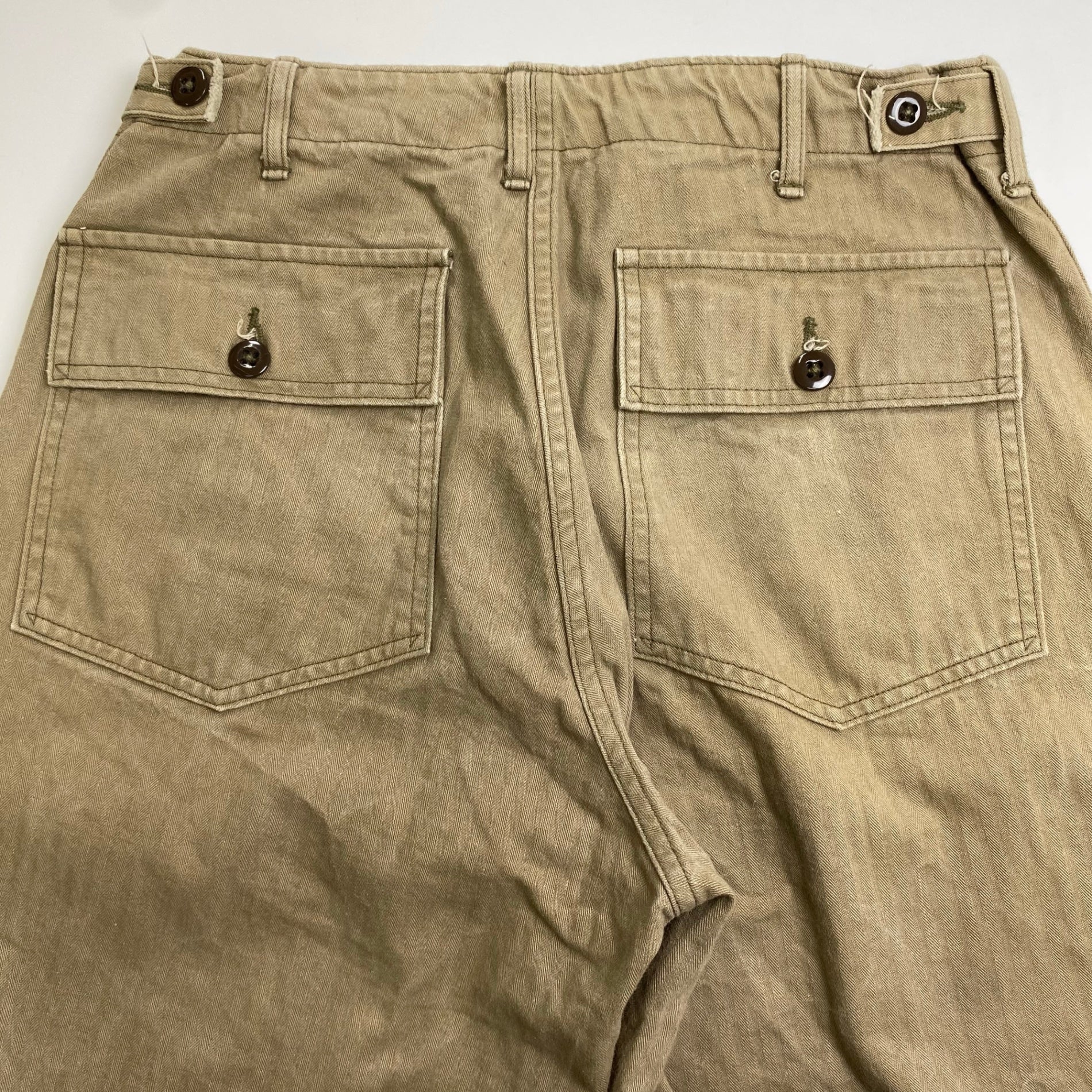 WAREHOUSE ウェアハウス / ヘリンボーンベイカーパンツ 1086 参考定価：23,000+tax SIZE：31