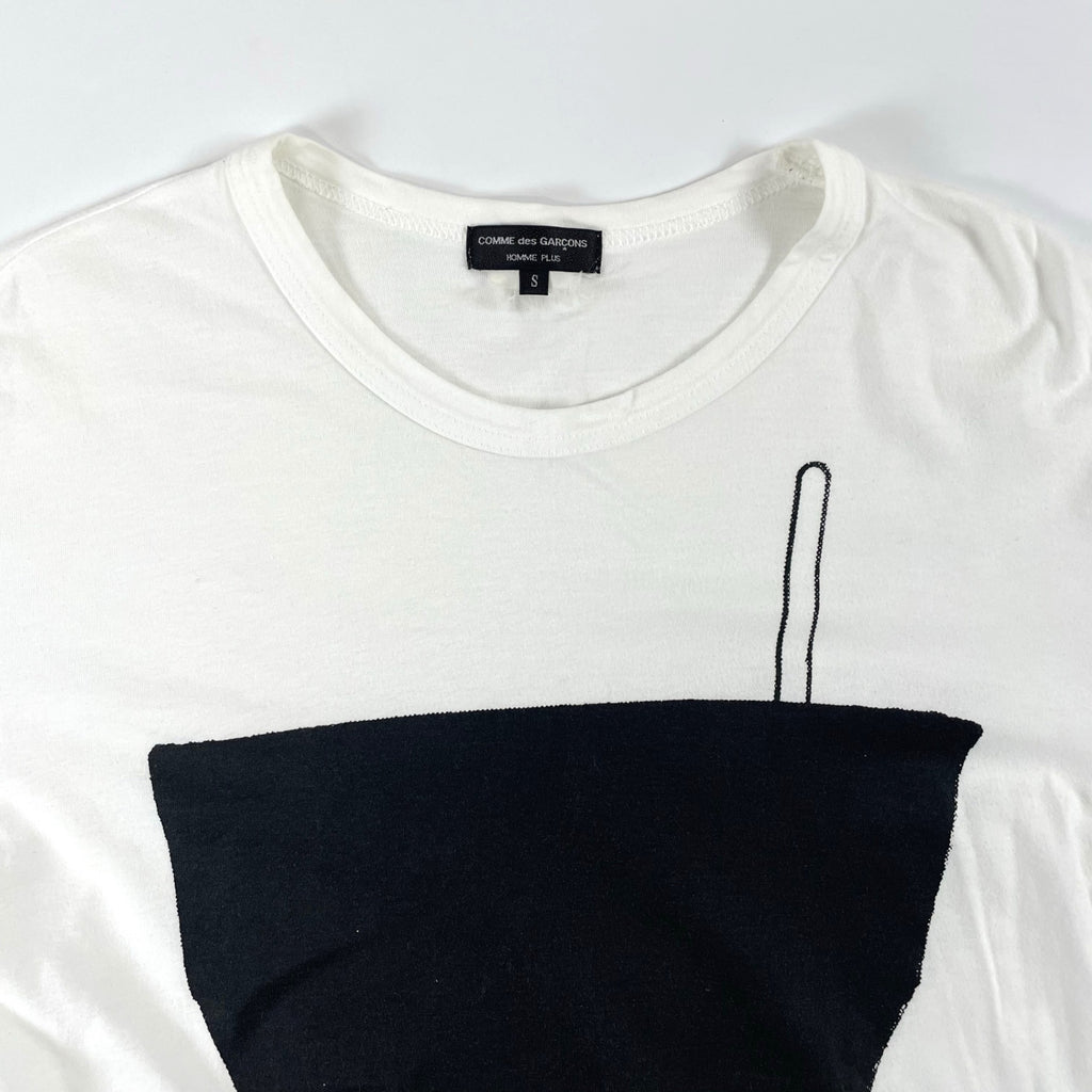 COMME des GARCONS HOMME PLUS × 鈴木ヒラク / 14SS コラボアートTシャツ SIZE：S