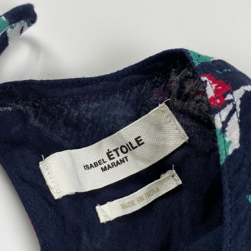 ISABEL MARANT ETOILE イザベルマラン エトワール / 花柄 クロップド丈 ブラウス SILVA SIZE：36