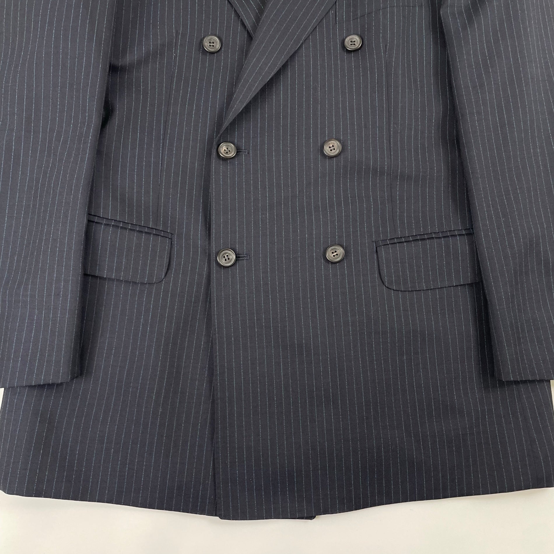 Paul Smith COLLECTION / セットアップダブルスーツ ストライプ 参考定価：150,000程度 SIZE:L
