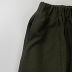 Curensology カレンソロジー / コットンウールドロストパンツ カーキ 参考定価：26,000+tax SIZE:FREE
