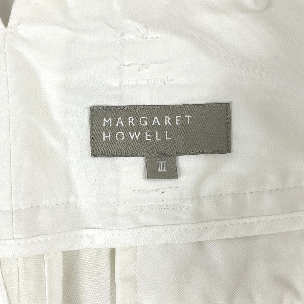 MARGARET HOWELL / 日本製ハーフパンツ 参考定価：35,000程度 SIZE:3