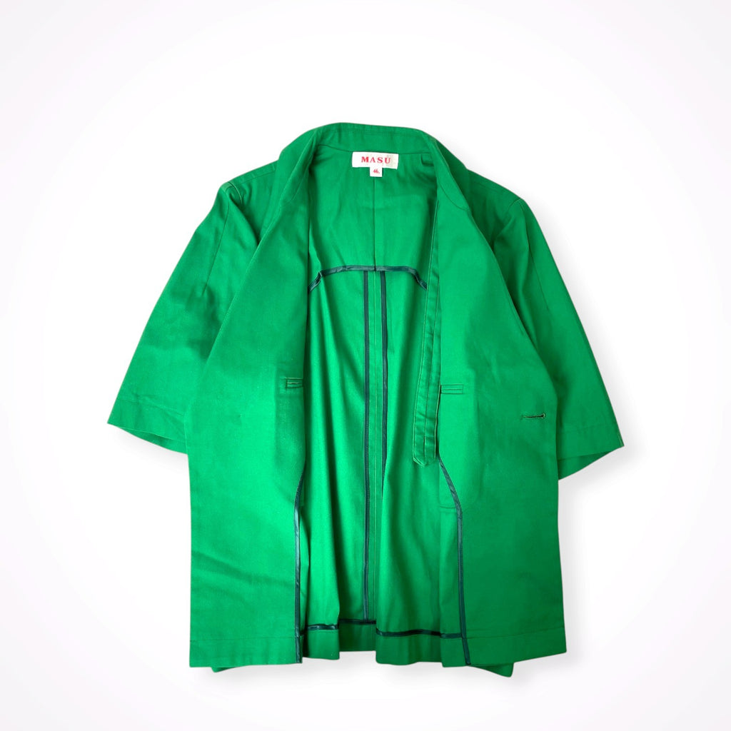 MASU / HALF SLEEVE COTTON JACKET 参考定価：29,000+tax SIZE:46
