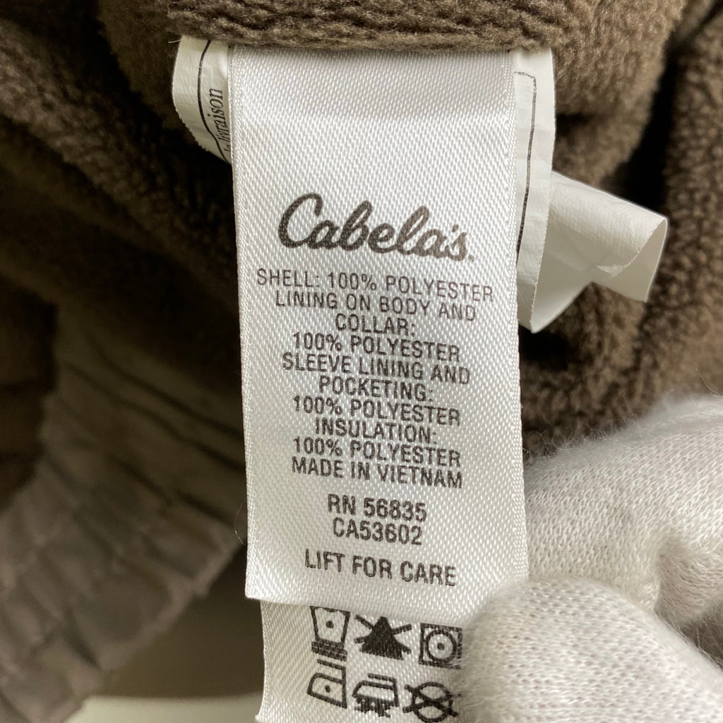 Cabela's カベラス / 古着 アウトドア ジップアップジャケット ベージュ SIZE：M