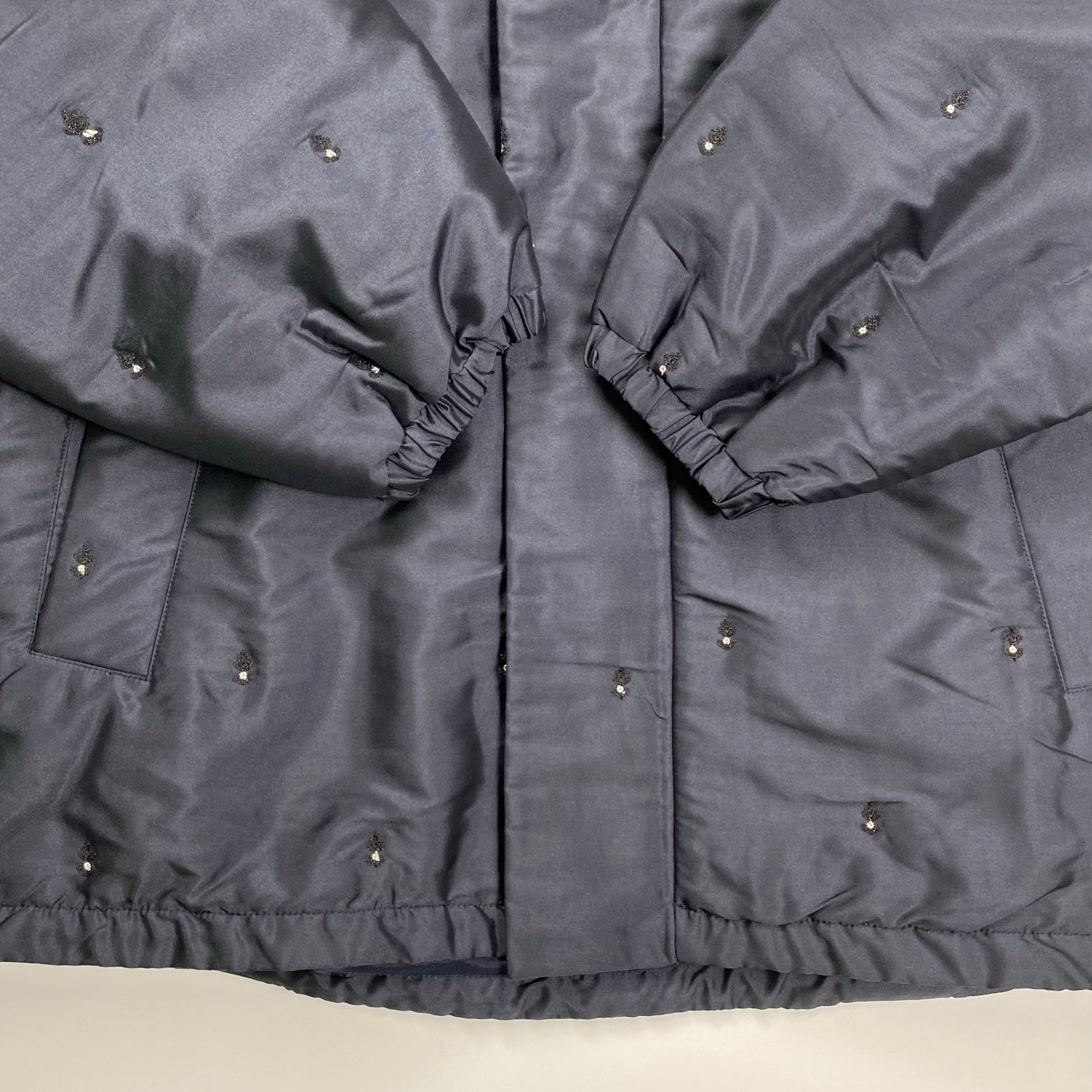 ne quittez pas × 6(ROKU) BEAUTY＆YOUTH / 別注 QUILTED BLOUSON 中綿 ジャケット コート 参考定価：36,000+tax SIZE:FREE