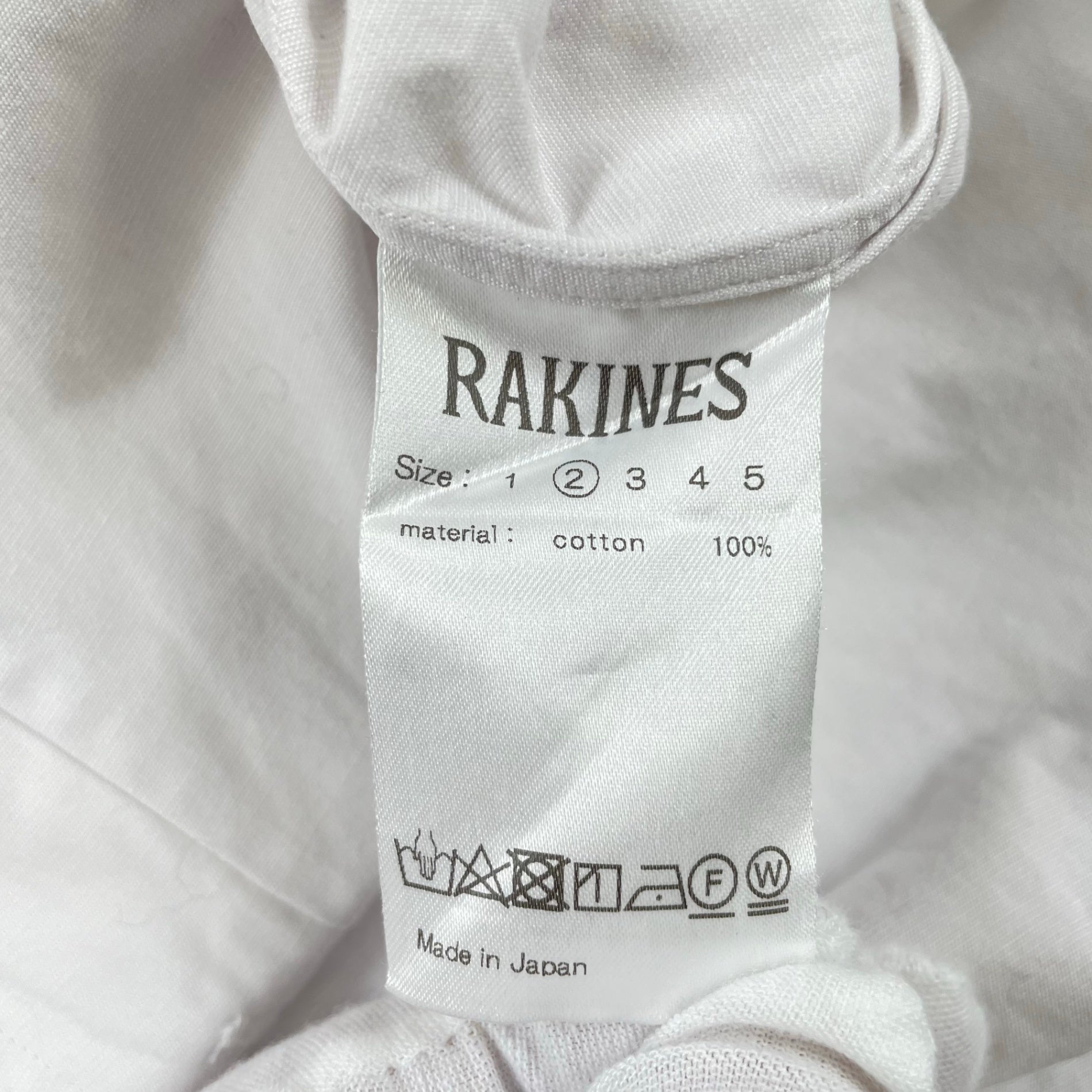 RAKINES / Majestic KJ poplin-MP shirt 参考定価：29,000+tax SIZE:2