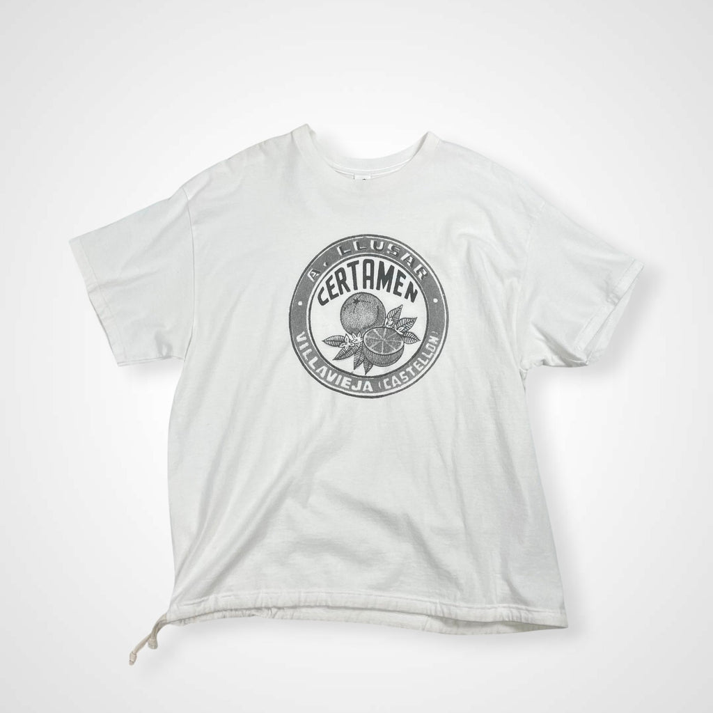 Niche. × BEAUTY＆YOUTH ニッチ ビューティーアンドユース / 別注ドローコードTEE 参考定価：6,500+tax SIZE:XL