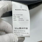 MAISON SPECIAL / Real Suede Oversized Shirt 未使用品 参考定価：36,000+tax SIZE:FREE