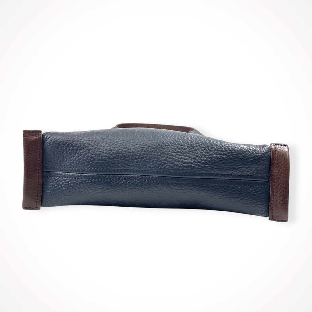 Hender Scheme / triangle bag 美品 シュリンクレザー ネイビー