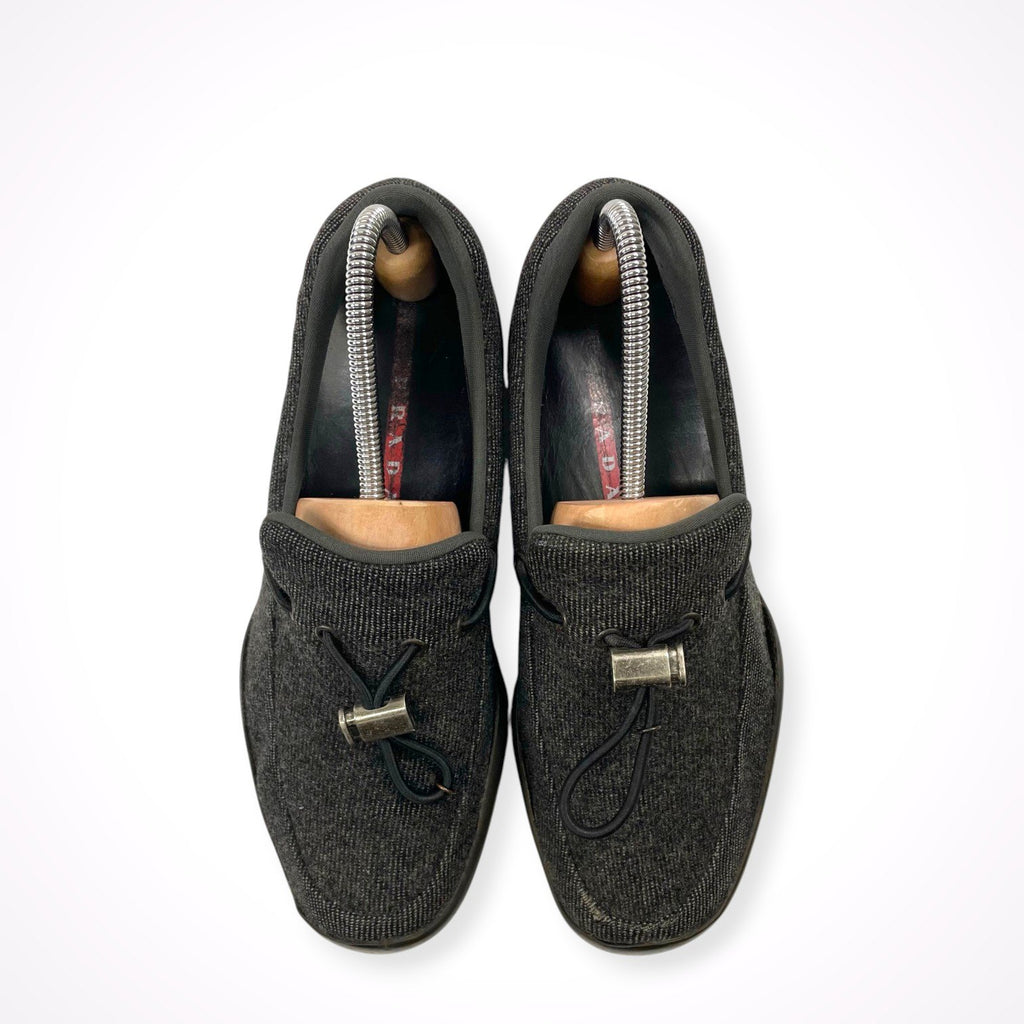 PRADA SPORT プラダ スポーツ / ウールローファー スリッポン SIZE:6