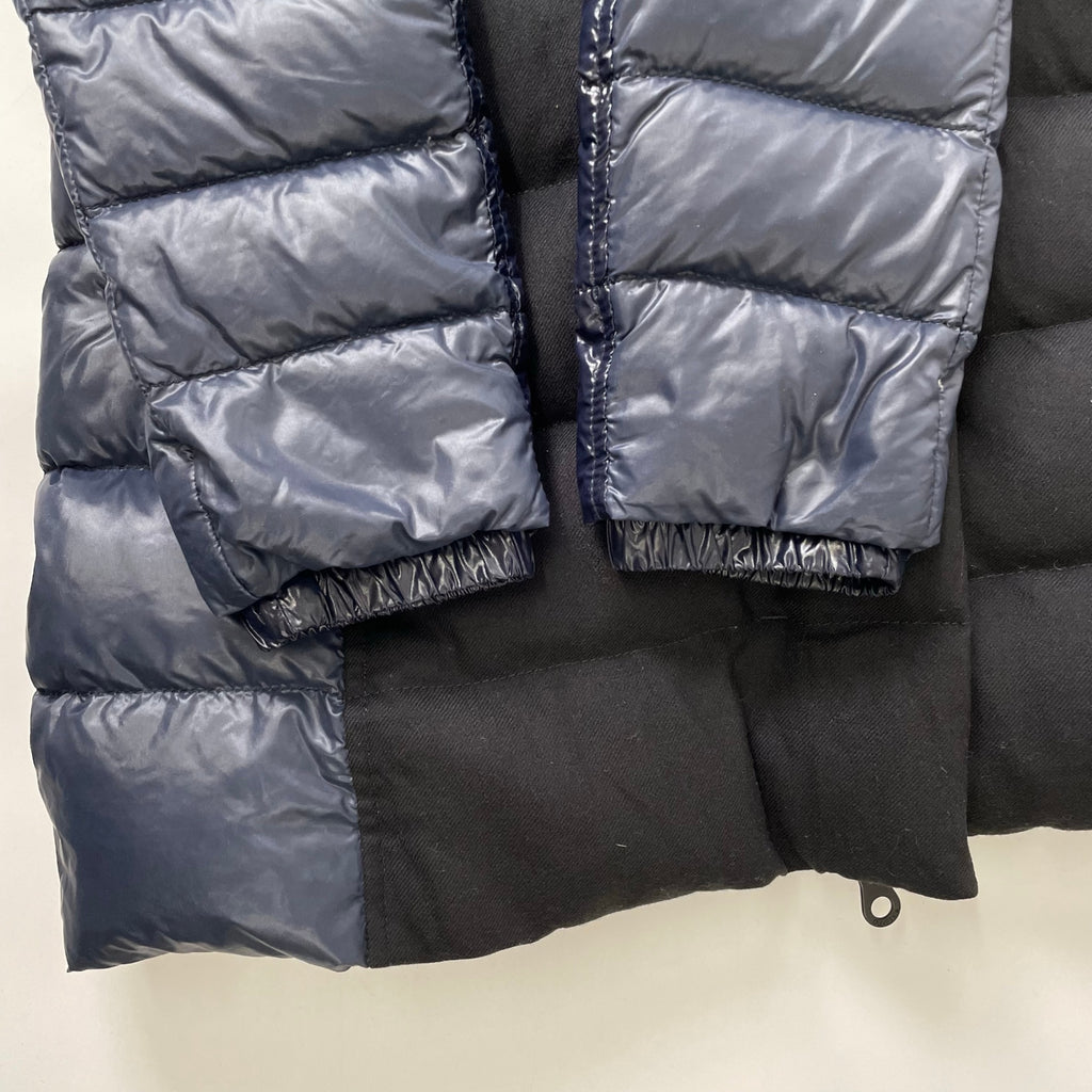 DUVETICA / ウールカシミヤMIX切替ダウンコート 参考定価：120,000程度 SIZE:44