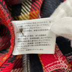 vanson / ヘビーネルチェック パッチワークシャツ 未使用品 参考定価：15,800+tax SIZE:L