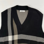 monkeytime / C/AC PLAID VEST Ⅱ参考定価：12,000+tax SIZE:M