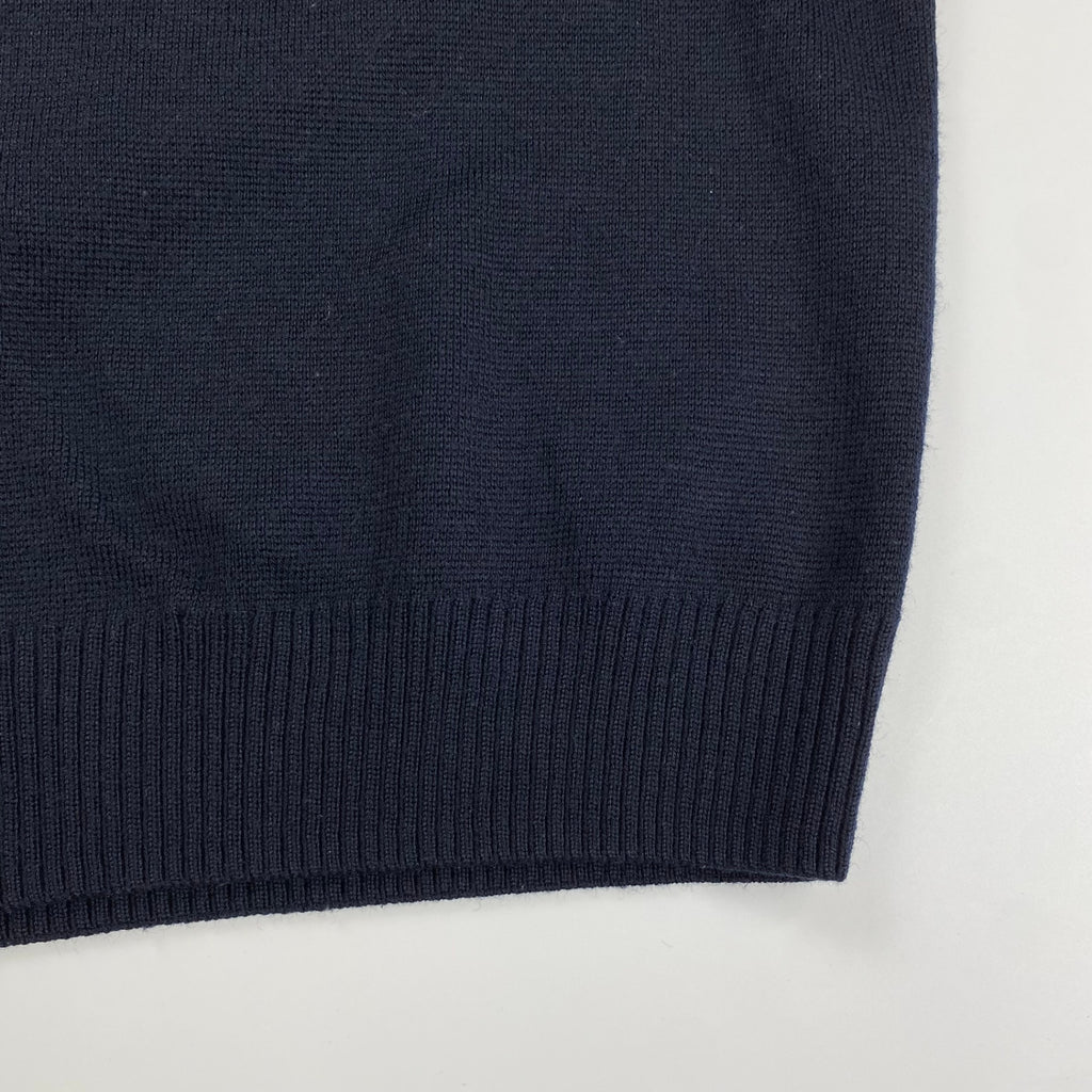 FRED PERRY フレッドペリー / スリーブロゴ ジャガードロゴニット SIZE:M