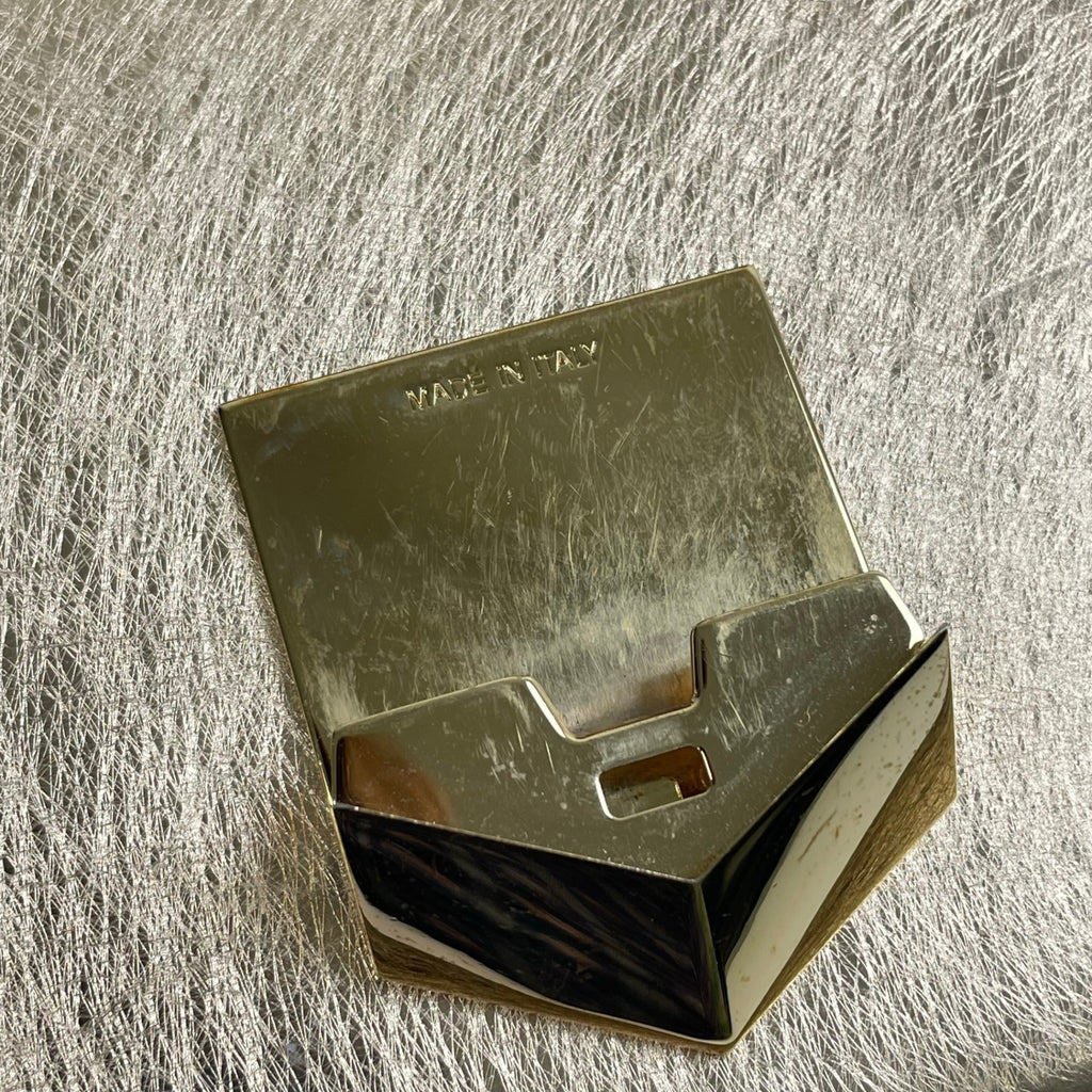 JIMMY CHOO ジミーチュウ / LOCKETT PETITE チェーンショルダーバッグ ギャランティー付 参考定価：200,000程度