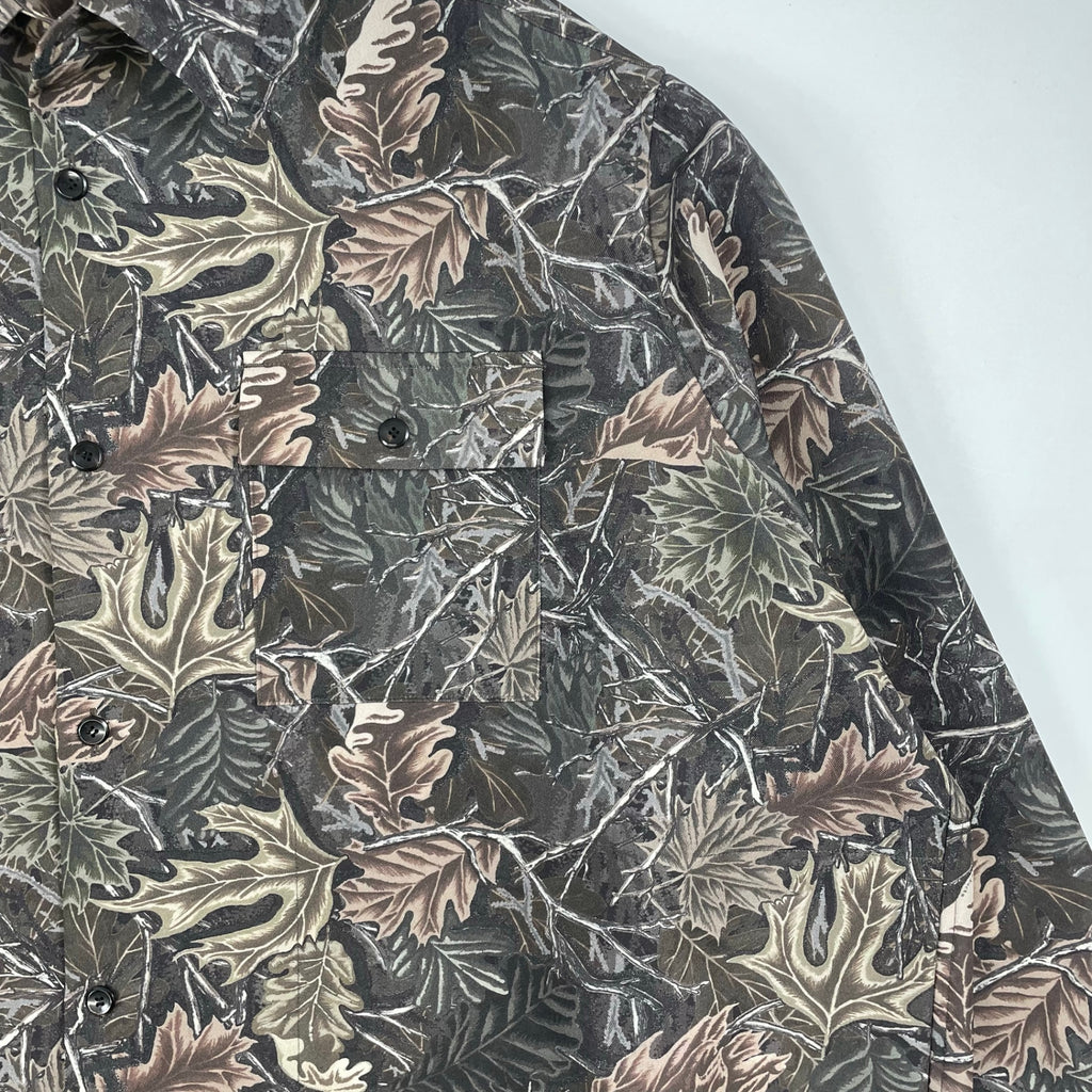 TARO HORIUCHI / WT Camo Oversized Shirt / wood 参考定価：52,000+tax SIZE:1