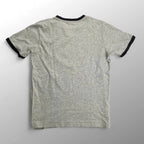 00s NIKE ナイキ / フロッキープリント リンガー ロゴTシャツ ユニセックス SIZE：L