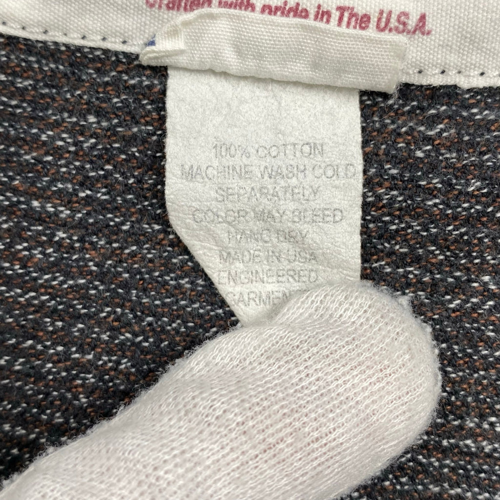 Engineered Garments エンジニアードガーメンツ / ワークシャツ ソルトアンドペッパーライク 山ポケ ガチャポケ ストームカフス SIZE:XS