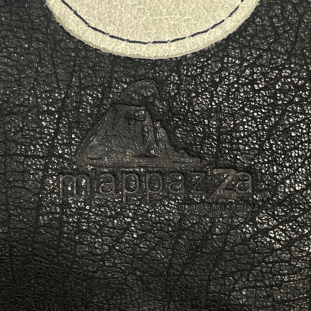 m'appazza イタリアデザイナーズ / シュリンクレザー ショルダーバッグ MADE IN ITALY 参考定価：100,000程度