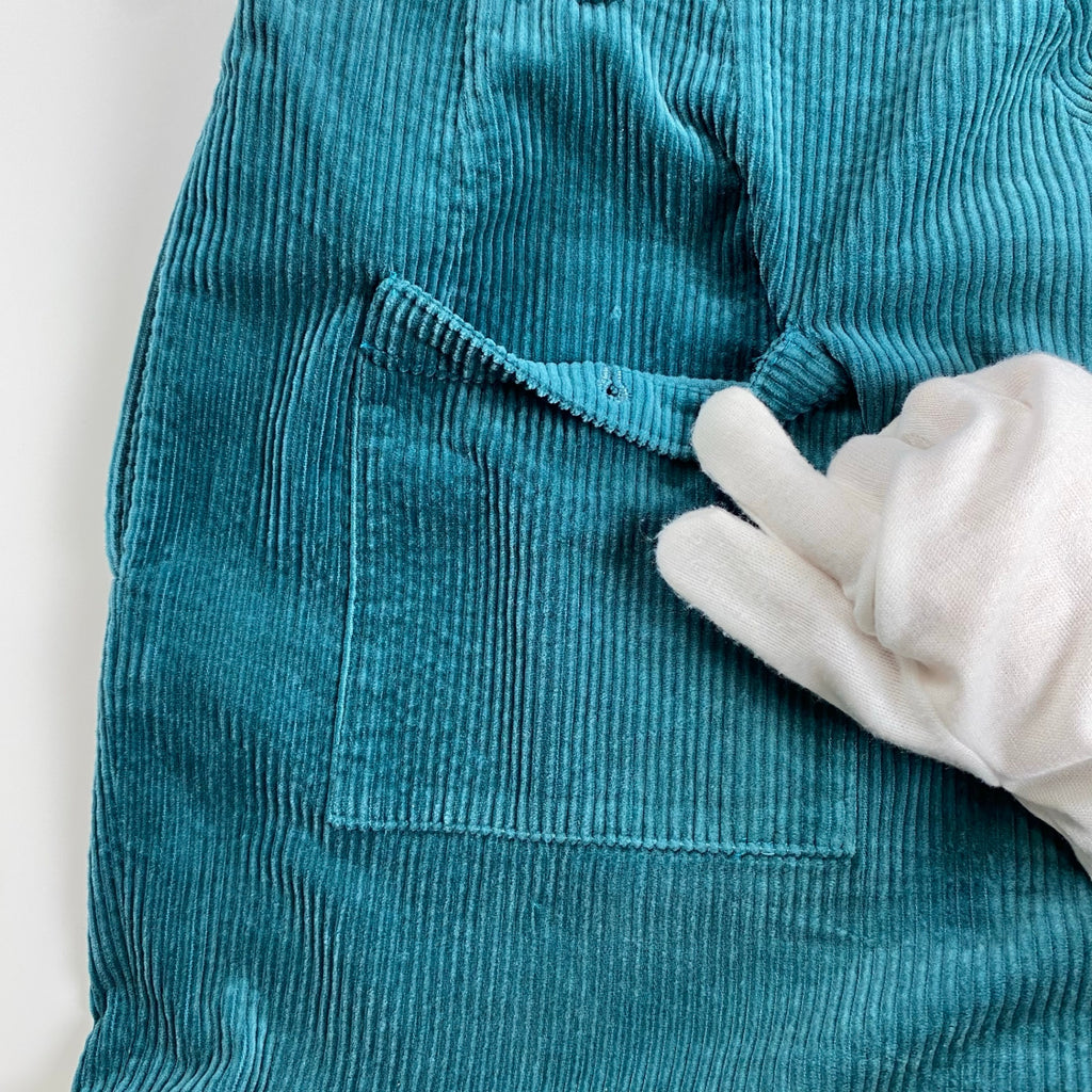 EL CONDUCTOR H × boys in the band コンダクター ボーイズインザバンド / EXCLUSIVE BIJOU CORDUROY TROUSERS 2タック コーデュロイパンツ 翡翠 SIZE:2